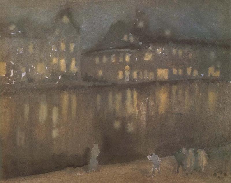 James Mcneill Whistler Grand Canal Amsterdam China oil painting art